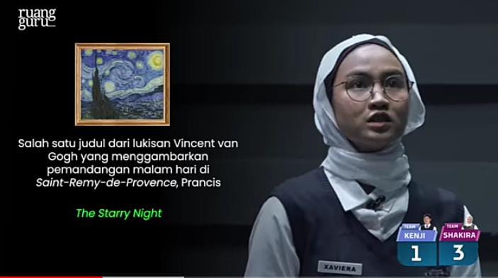 3 Tips Menghafal 100 Lukisan dalam Satu Jam Ala Xaviera Putri Peserta Clash of Champions 