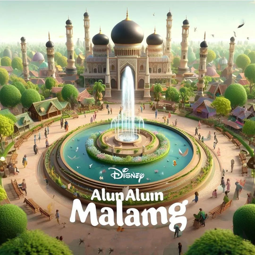 Potret Malang Dalam Animasi, Seperti Berada di Dunia Fantasi Disney 