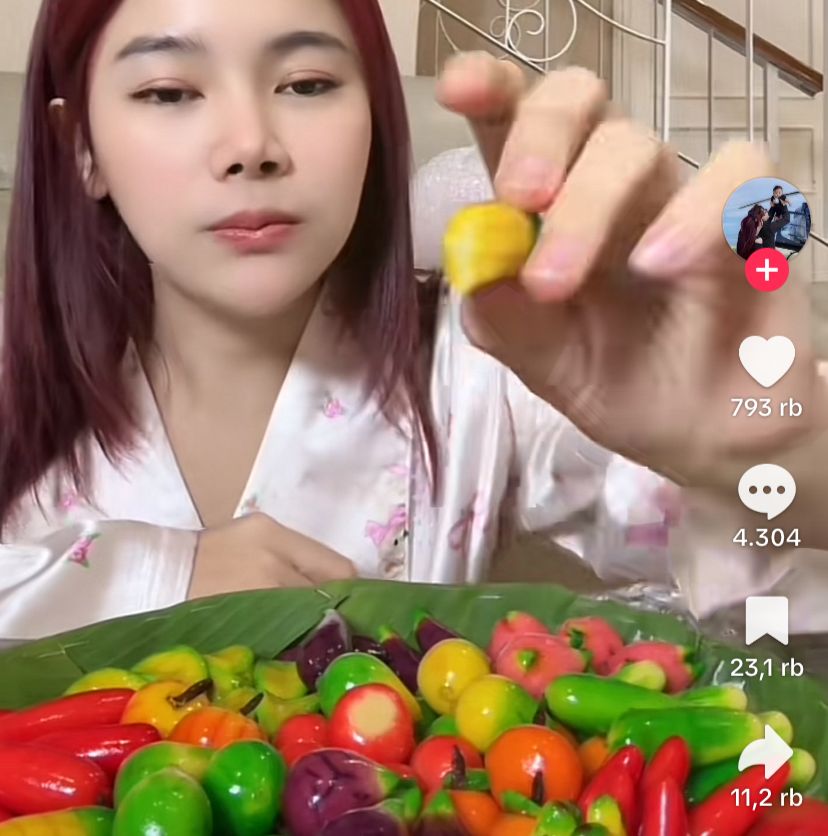 Kue Luk Chup: Camilan Thailand Mirip Buah Asli yang Viral Di TikTok