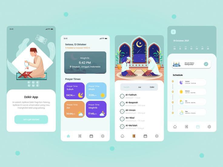 Aplikasi sholat dan Al-Quran: Inovasi yang Mempermudah Kehidupan Beragama