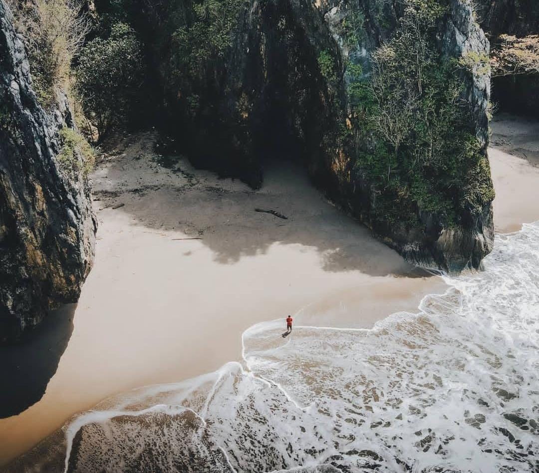 Pantai Goa Langir, Sudut Indah di Lebak Selatan