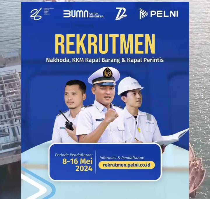 PT PELNI Buka Loker Terbaru, Cek Kualifikasi dan Posisi yang Dibutuhkan Sekarang