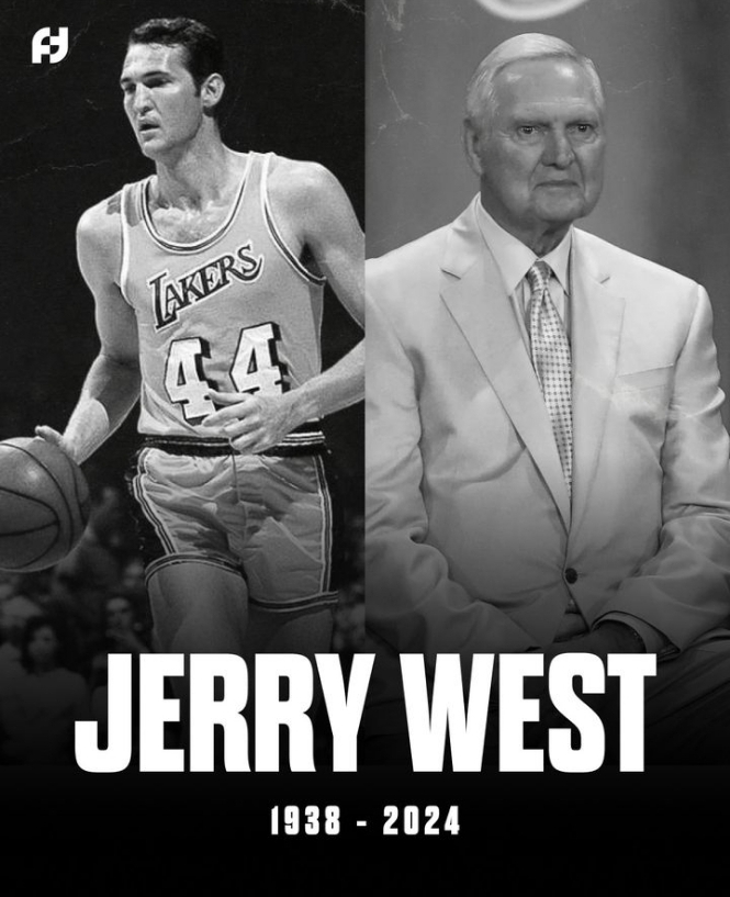 Sang Legenda NBA, Jerry West Meninggal Dunia di Usia 86 Tahun