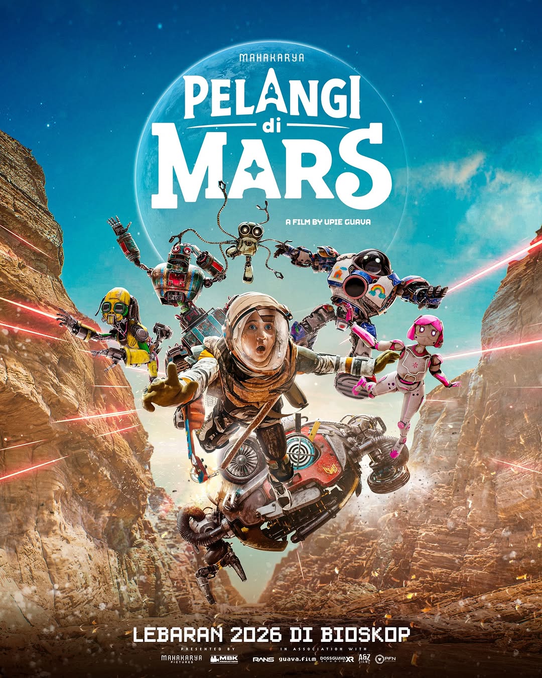 Gebrakan Fiksi Ilmiah Lokal dengan Visual Ambisius Pelangi di Mars akan tayang di bioskop