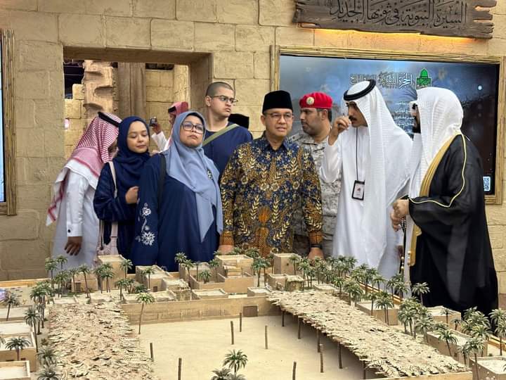 Anies Baswedan Kagum dengan Museum Rasulullah SAW di Madinah