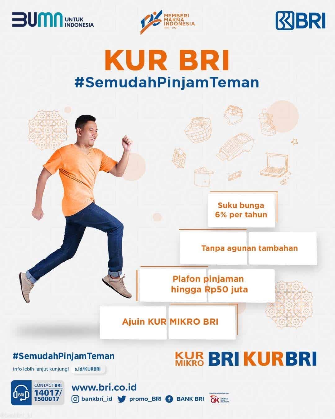 Ingin Pinjam KUR BRI Rp25 Juta tanpa Agunan? Bisa Banget