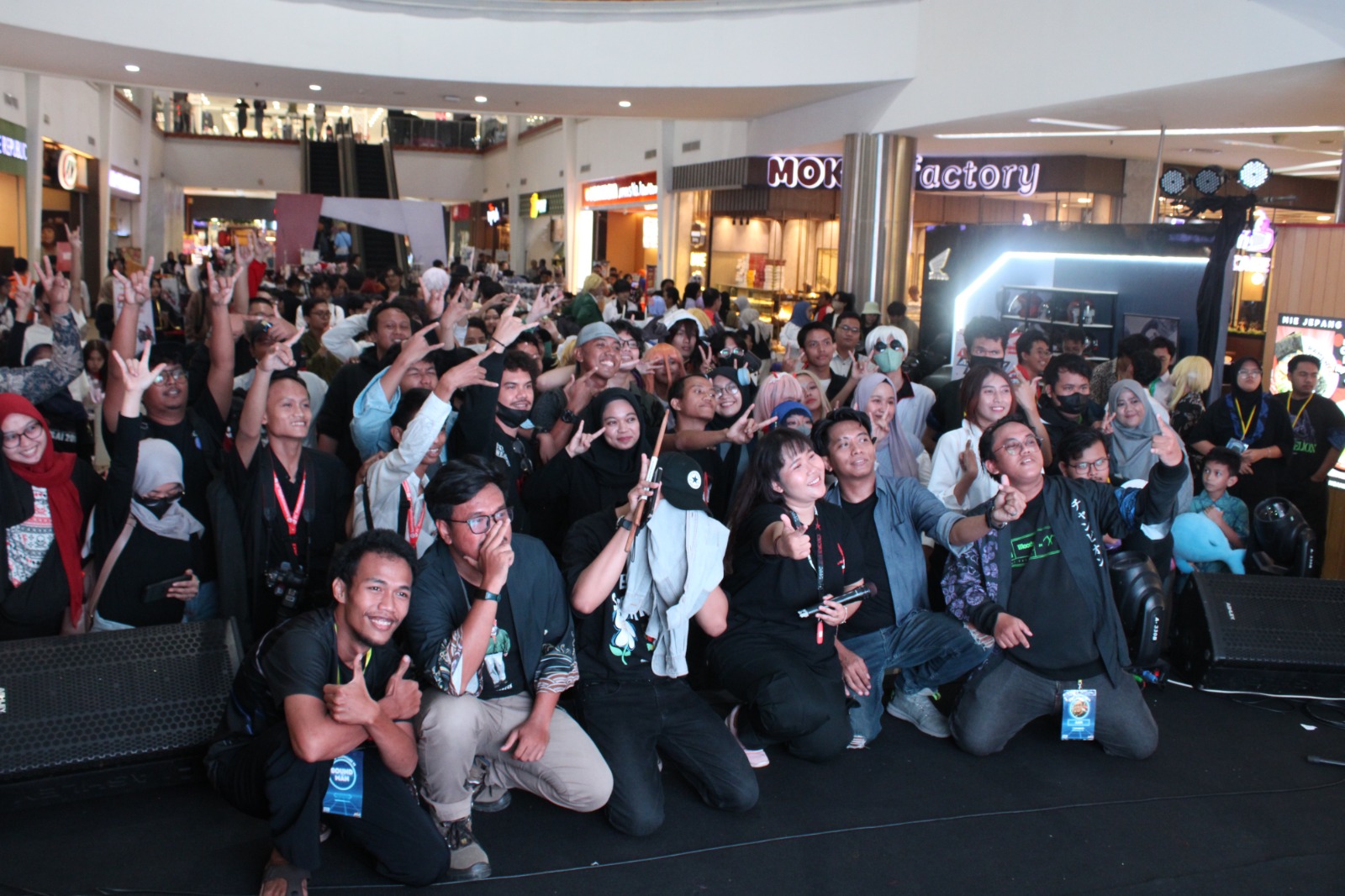 Festiival Japan Culture Bareng Komunitas Pecinta Jepang Nishikai dalam JPop Showcase di Mall of Serang