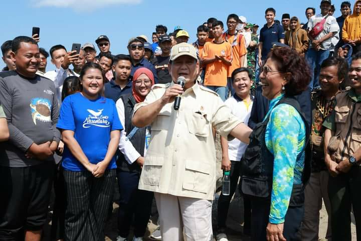 Prabowo - Susi Pudjiastuti Bertemu, Keduanya Irit Bicara Politik 