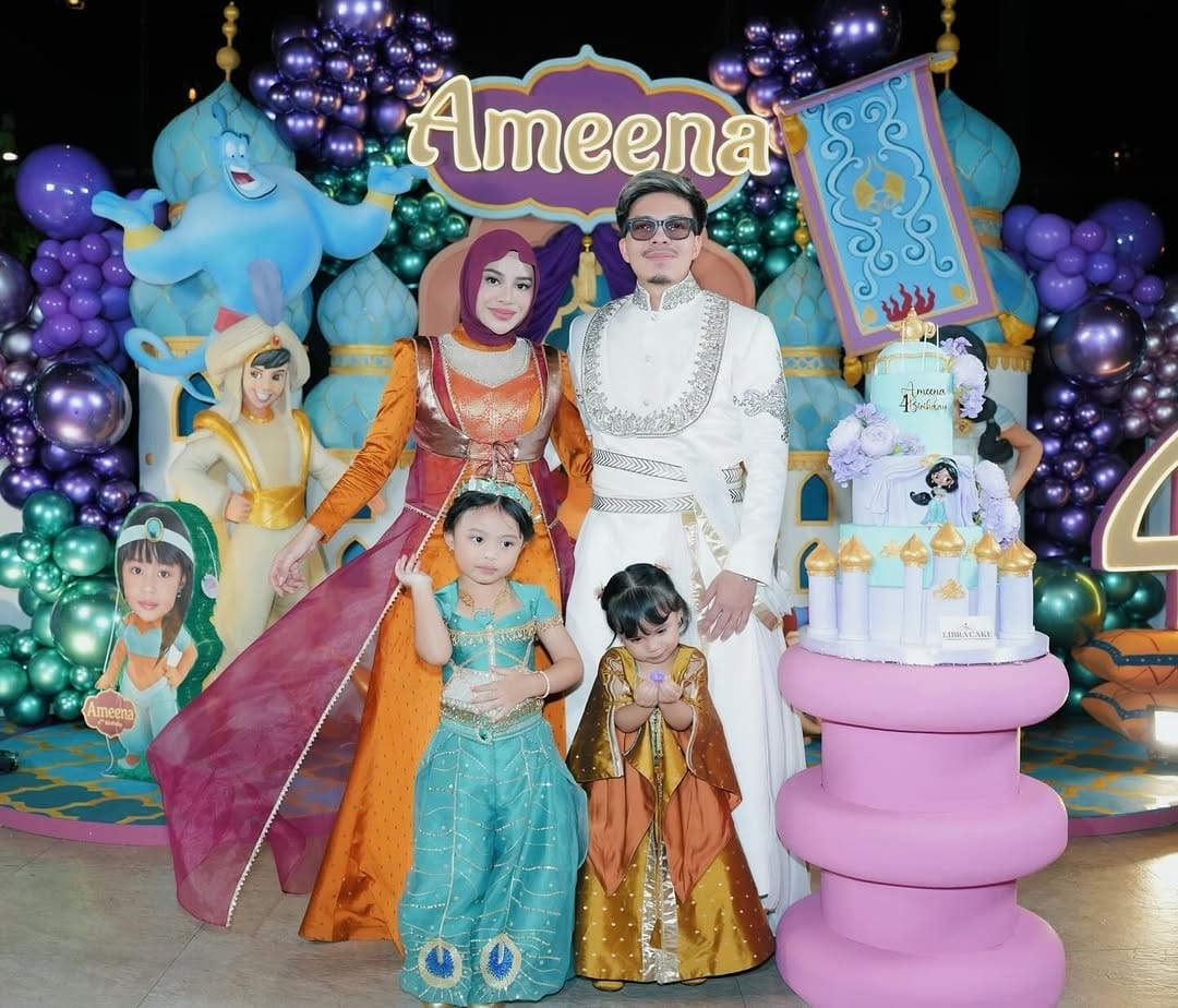 Pesta 'The Real Sultan', Ameena Jadi Ratu Sehari di Ulang Tahun Mewah yang Bertabur Kehangatan Keluarga