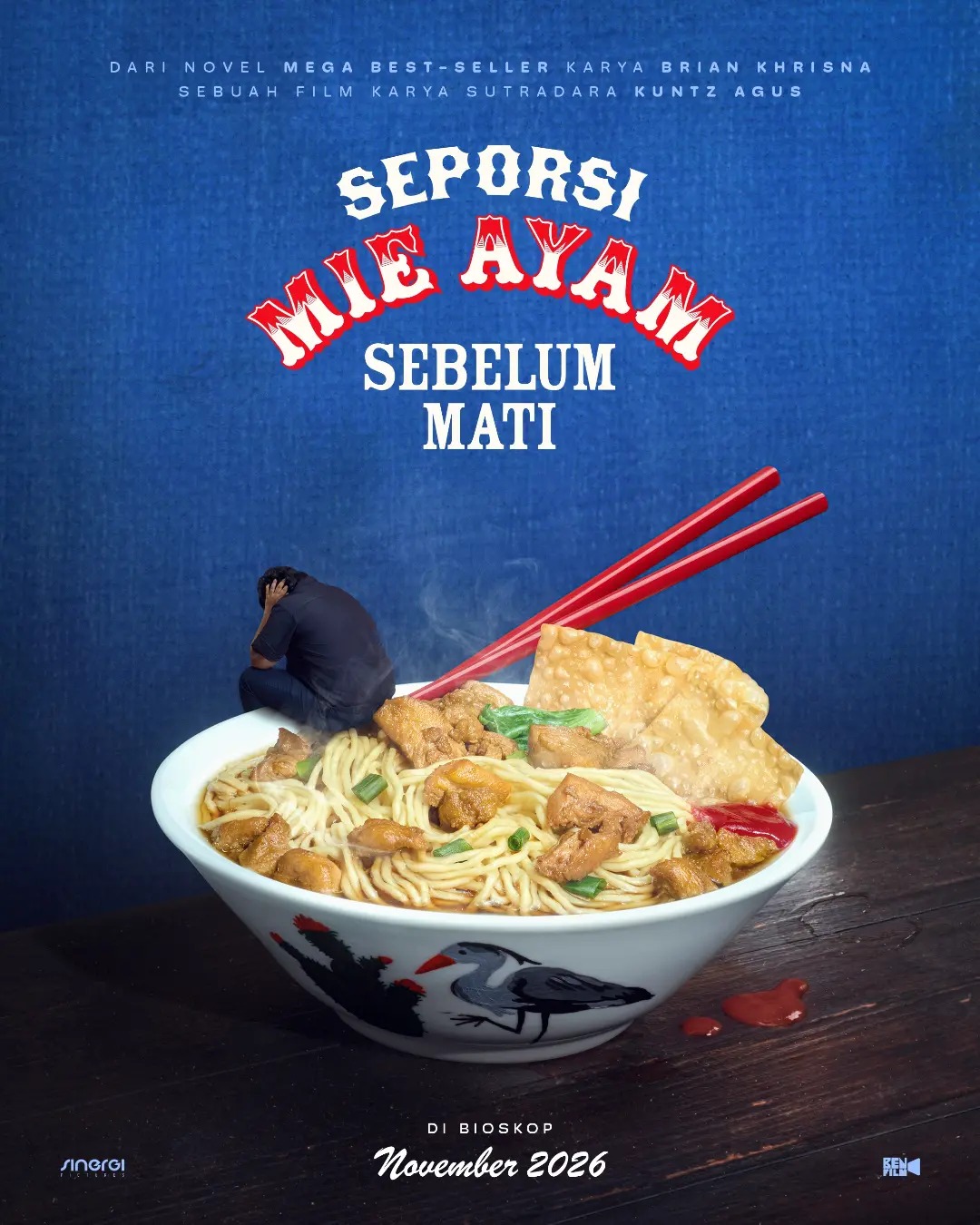 Novel Seporsi Mie Ayam Sebelum Mati Segera Hadir di Layar Lebar, Ini Bocorannya