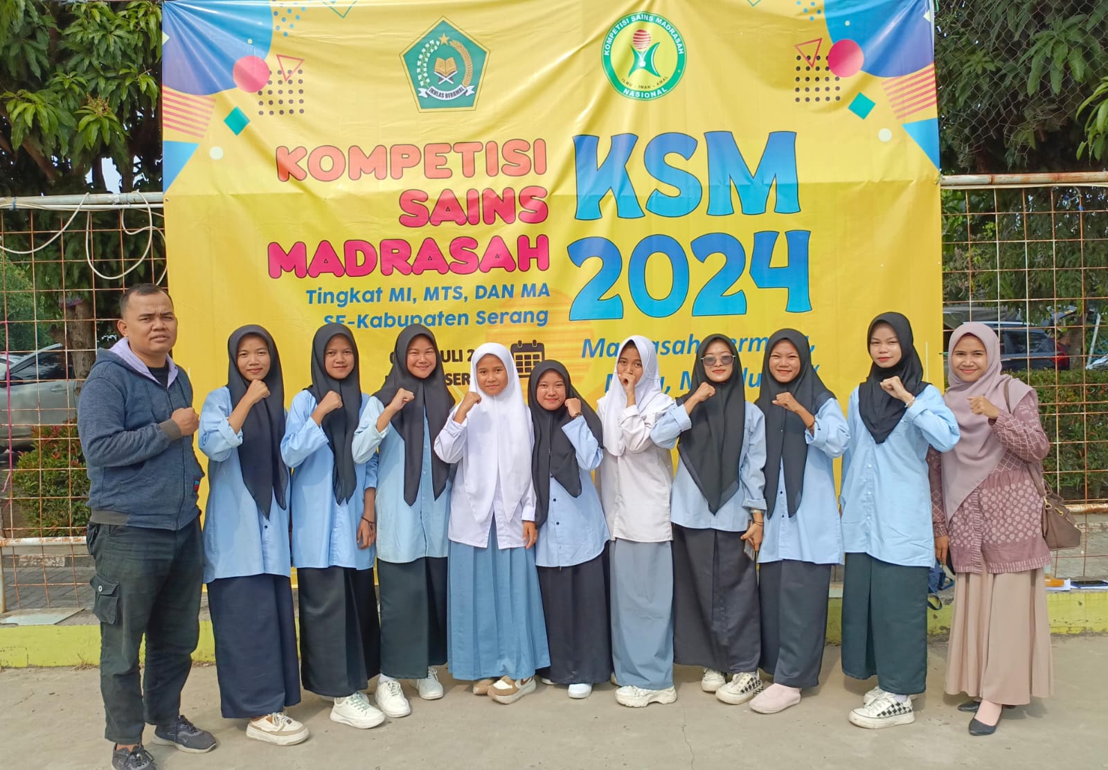 Madrasah Aliyah Mathla'ul Falah Lempuyang Bawa 10 Siswa/i Berpertasi di Ajang Kompetisi Sains Madrasah 2024