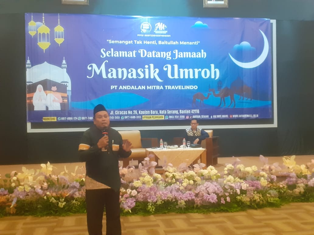 AM Tour & Travel Serang Gelar Manasik Umroh, Tekankan Semangat Tak Henti Menuju Baitullah