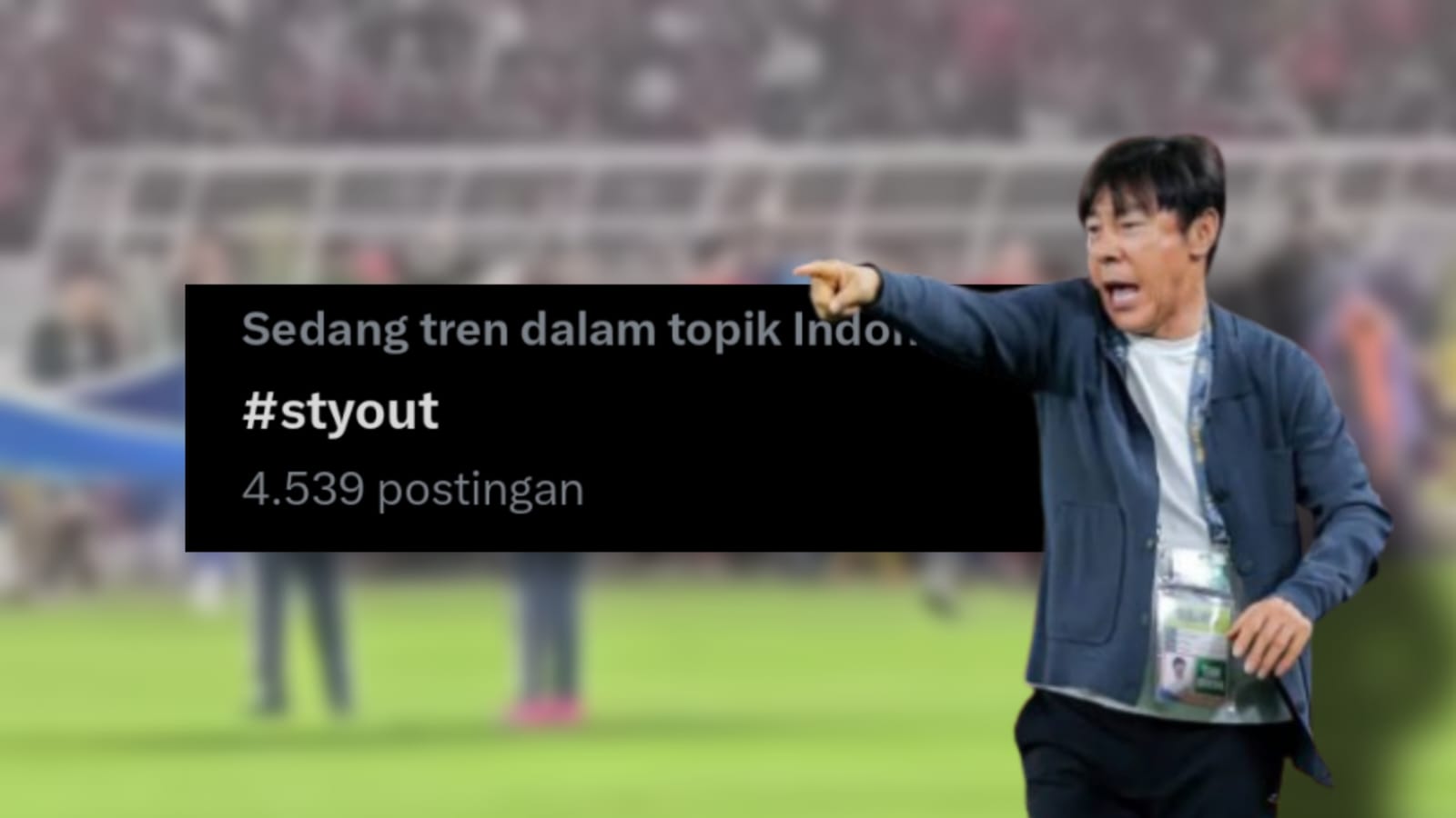 Tagar StyOut Ramai di Media Sosial  Usai Laga Indonesia vs Jepang