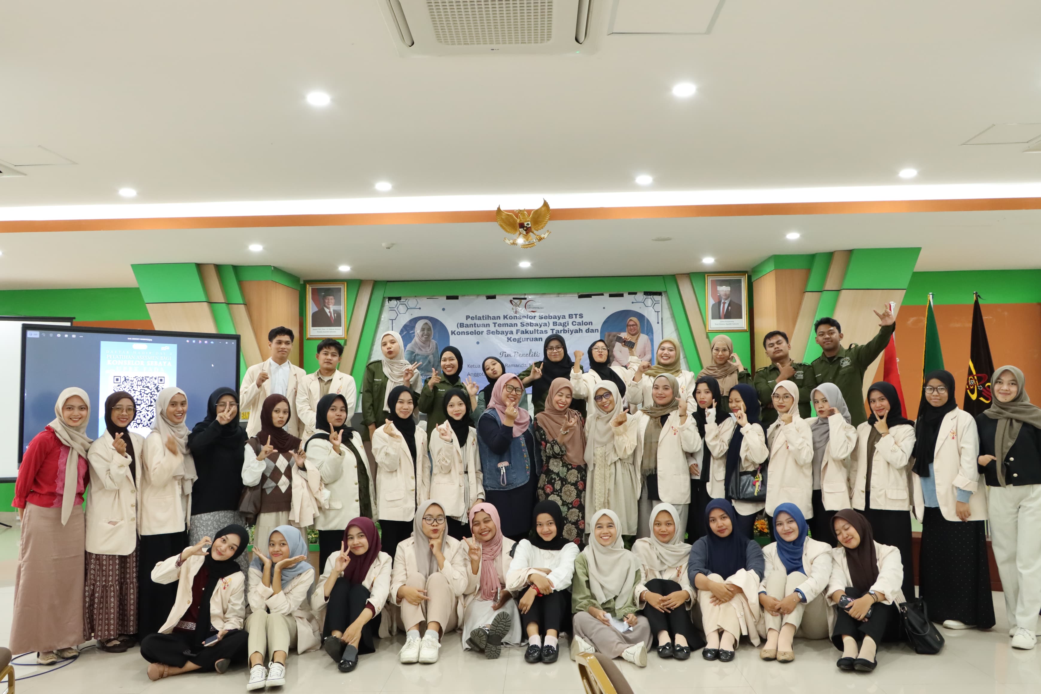 Pelatihan Konselor Sebaya di Fakultas Dakwah UIN SMH Banten, Bentuk Mahasiswa Peduli Kesehatan Mental