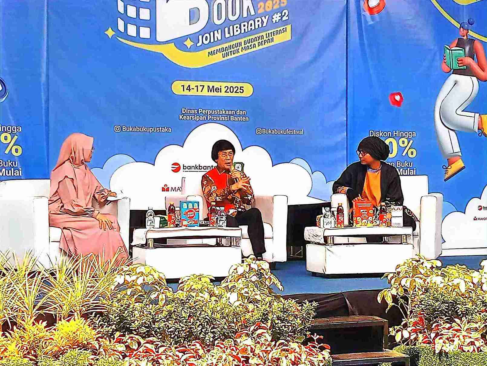 Talk Show Banten Book Fair 2025: Menumbuhkan Karakter Anak Lewat Buku dan Dongeng