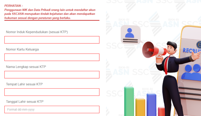 Bagaimana Cara Membuat Akun SSCASN? Ini Langkah-langkahnya