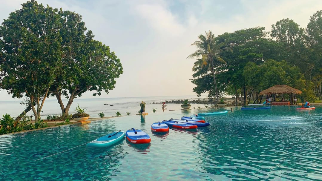 Libur Nataru Seru di Tempat Wisata Pandeglang Tanjung Lesung, Cek Harga Sewa Vilanya