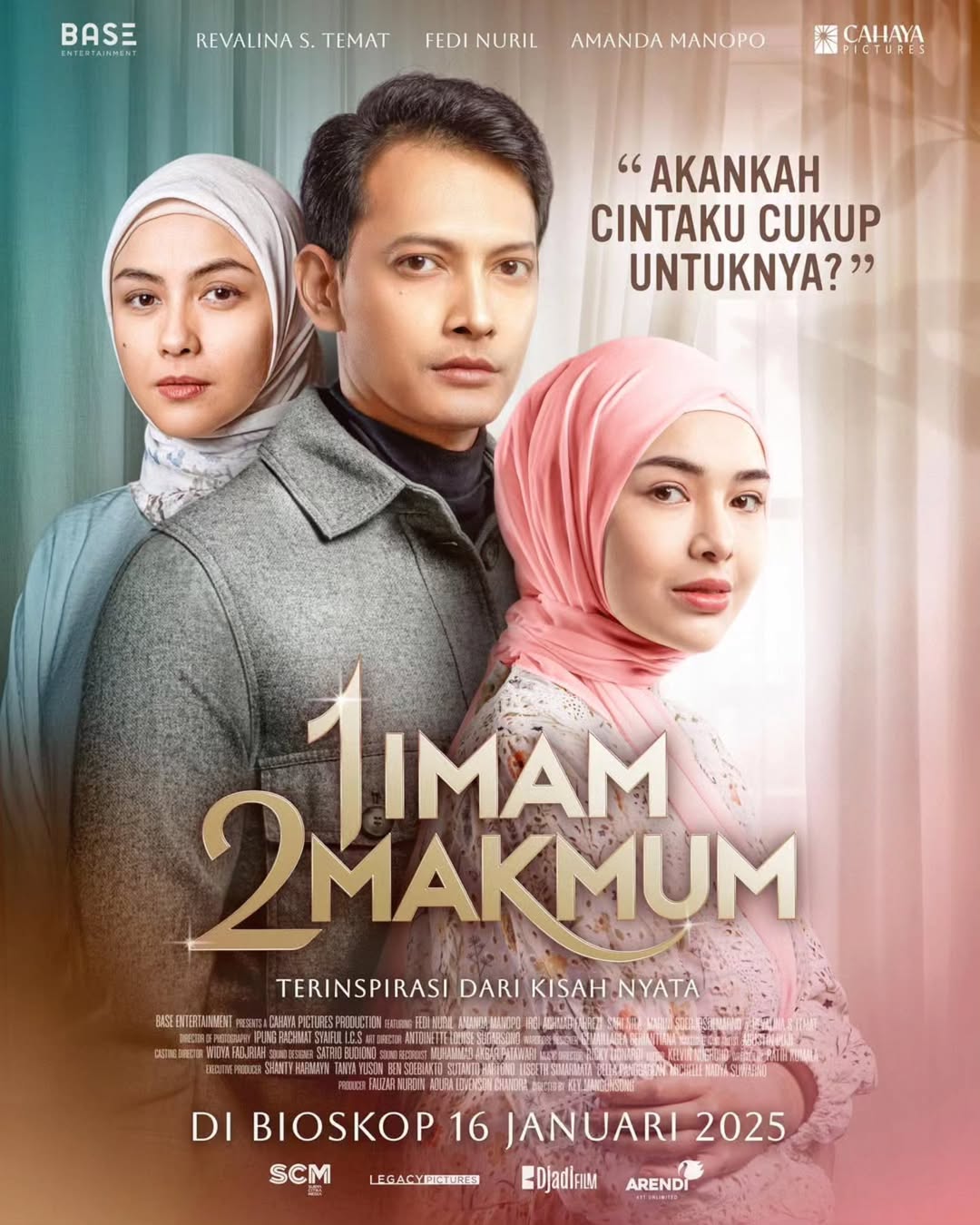 Sedang Tayang di Bioskop, Berikut Sinopsis Film 1 Imam 2 Makmum, Berdasarkan Kisah Nyata