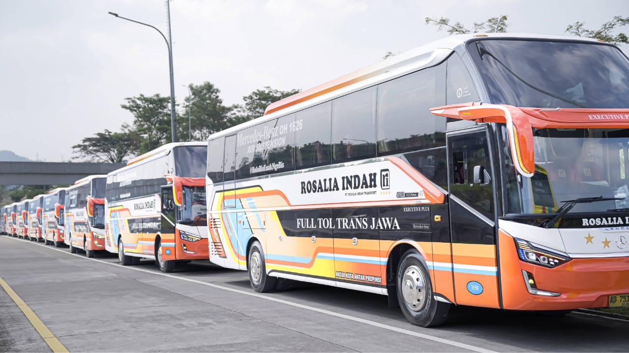 Harga Tiket Bus AKAP Rosalia Indah untuk Mudik Lebaran 2025