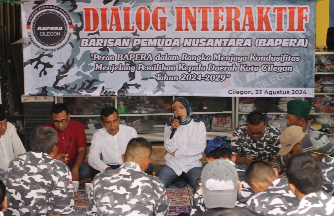 Bapera Kota Cilegon Gelar Dialog Interaktif, Sosialisasi Kondusifitas Menjelang Pilkada 2024