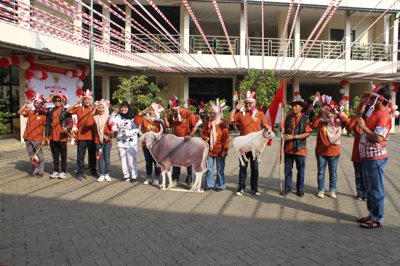 Meriahkan HUT RI, Distan Provinsi Banten Gelar Parade Kostum Pertanian