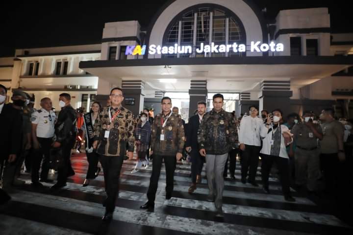 Usai Rapat Hari Pertama, Pemimpin U20 Diajak Kunjungi Kota Tua Jakarta