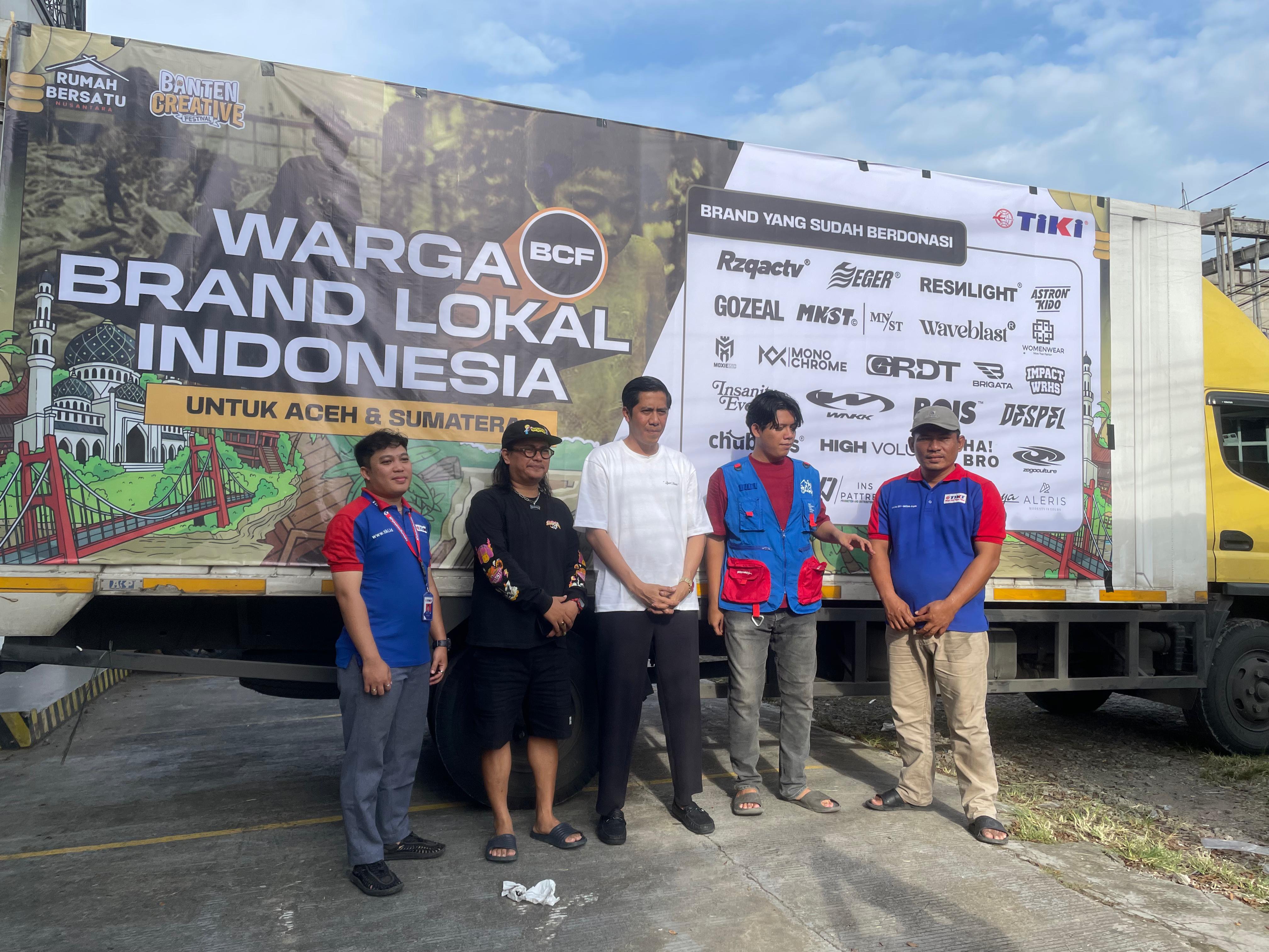 7 Ribu Pakaian Baru dari Brand Lokal Banten Dikirim untuk Warga Aceh