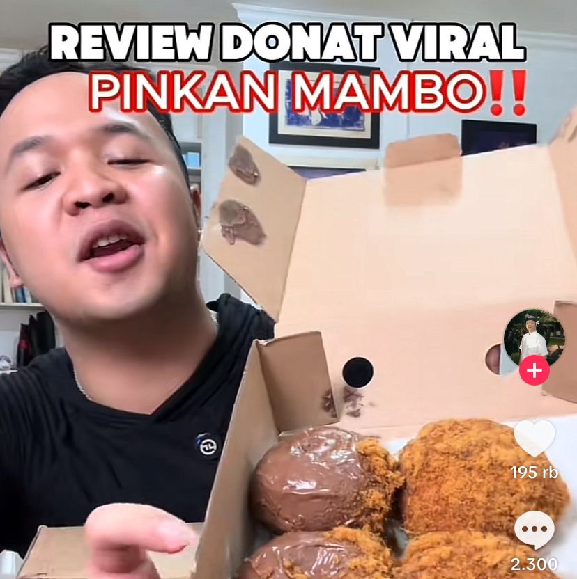 Donat Pinkan Mambo Mendadak Viral, Cuma Modal Live TikTok dan Resep Rumahan