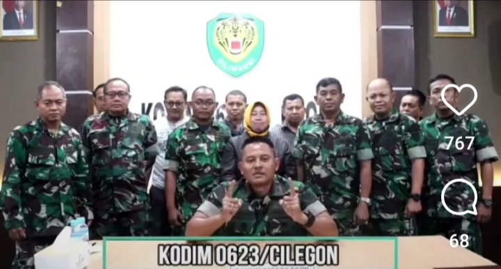 Dandim Cilegon Kecam Pernyataan Efendi Simbolon yang Sebut TNI Gerombolan 