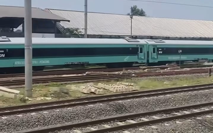 Stasiun Rangkasbitung Jadi Lokasi Uji Coba Kereta Api Pedagang dan Petani