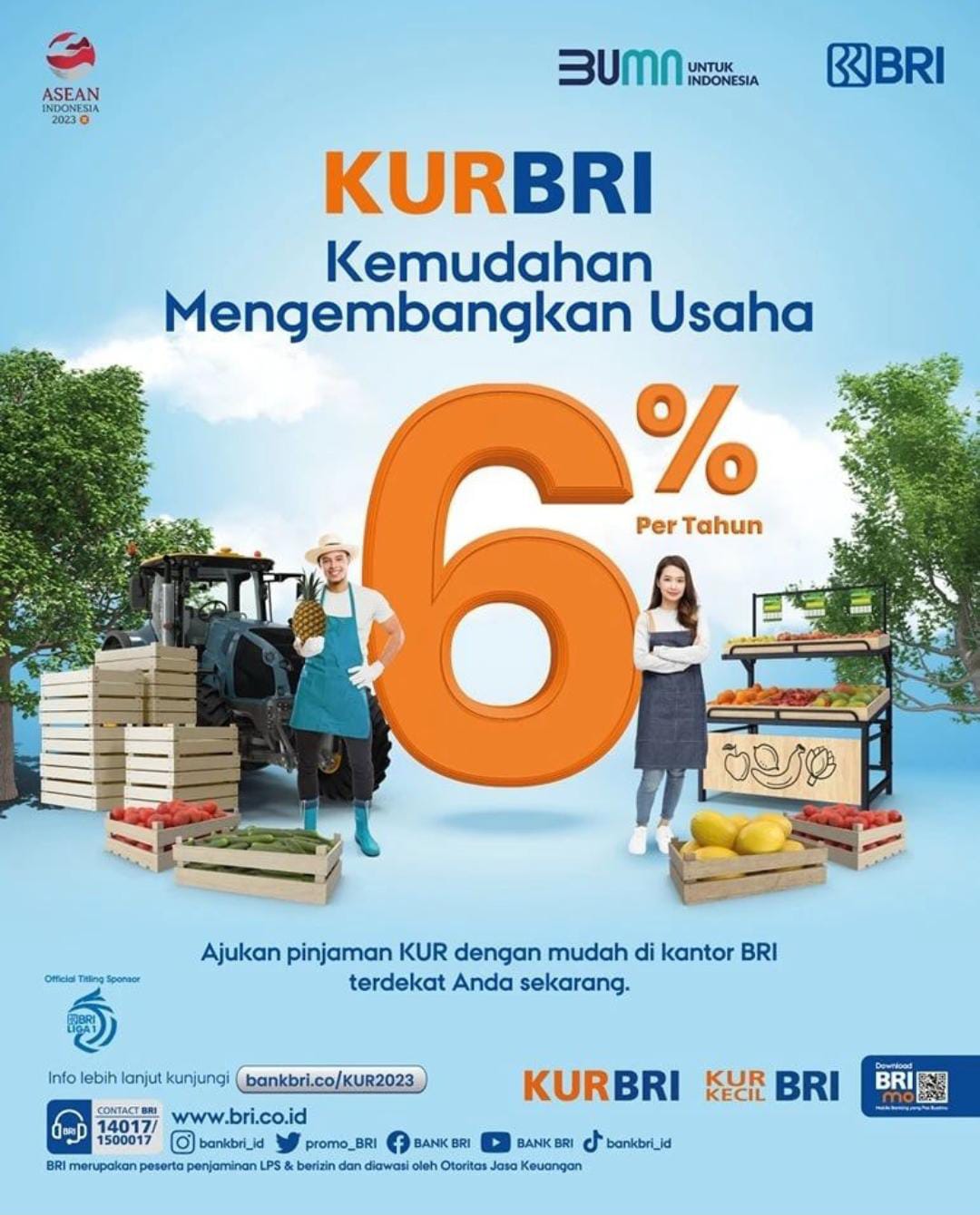 Simulasi KUR BRI 2023, Pinjam 50 Juta, CIcilan Cuma 900 Ribu Aja 