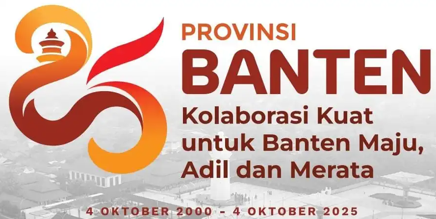Makna di Balik Logo HUT Banten 2025, Kolaborasi Kuat untuk Banten Maju