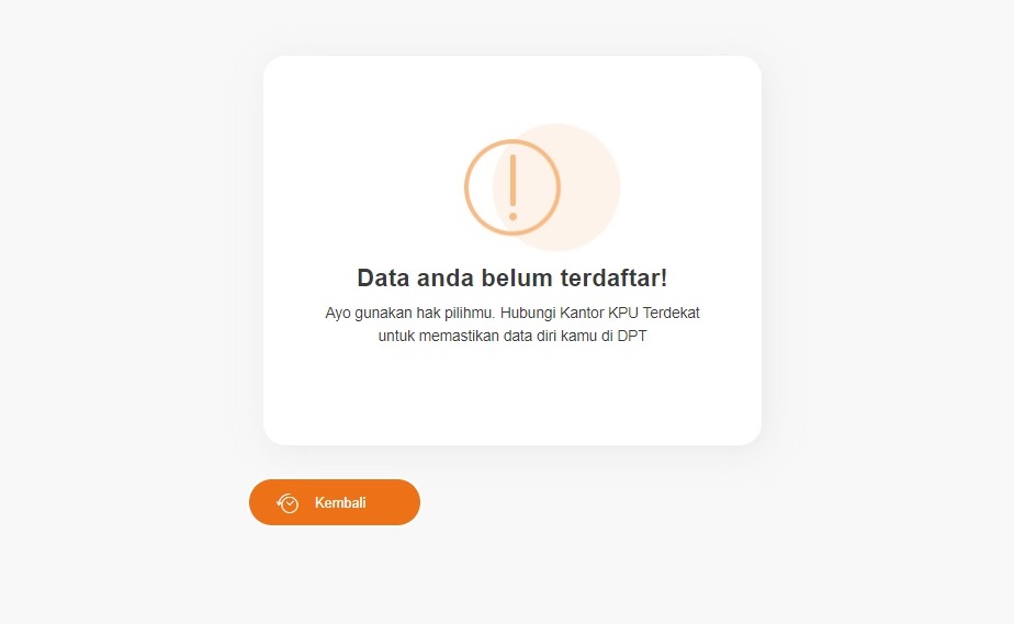 Cara Atasi Data Tidak Terdaftar di DPT Online Pemilu 2024