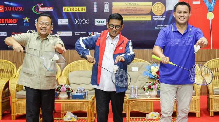Gubernur Banten Buka Kejuaraan Bulu Tangkis Internasional, Dorong Atlet Tanamkan Semangat Juang