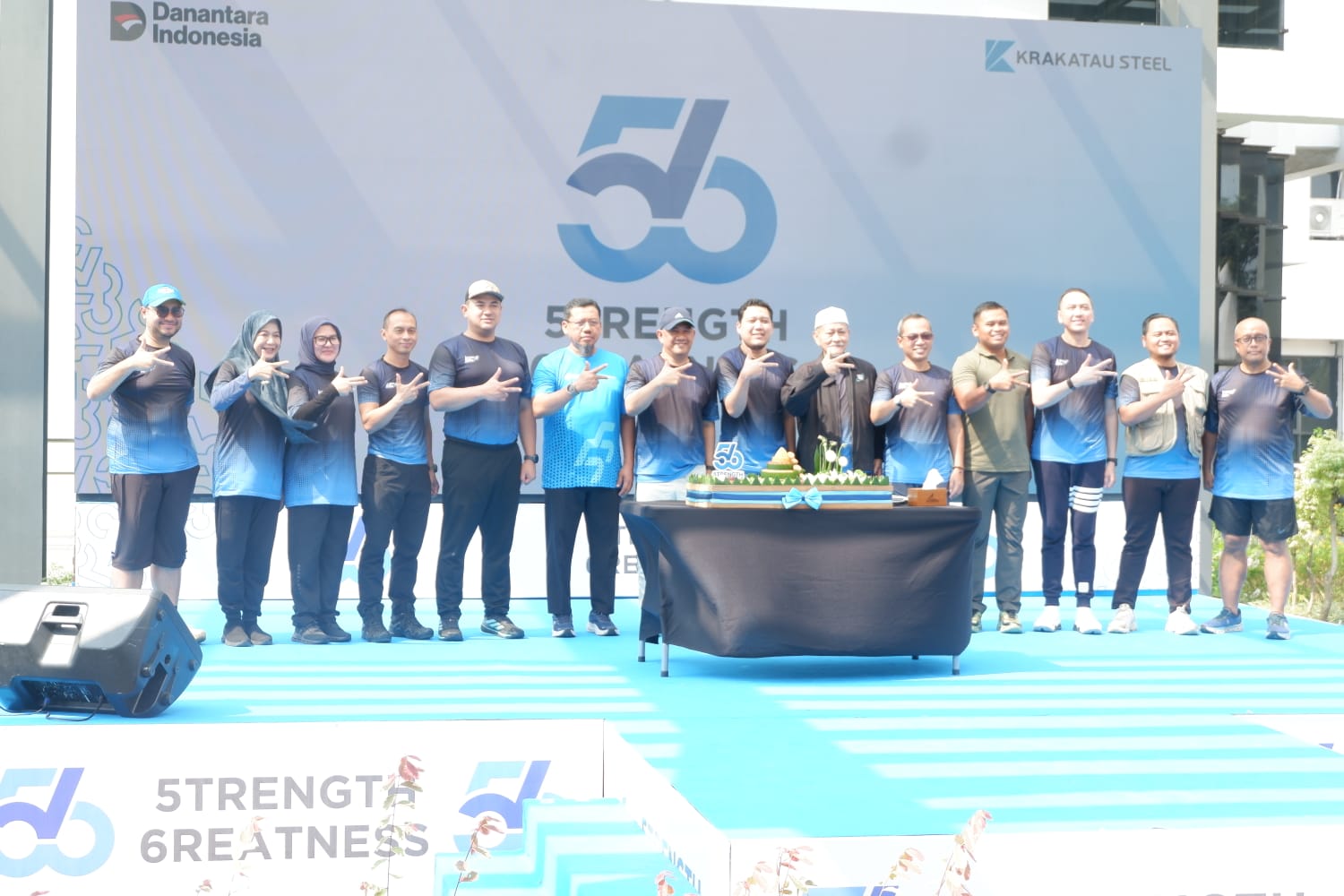 HUT ke-56 Krakatau Steel, Steel Run Diikuti 3.000 Peserta, Semangat “Strength Greatness” Digaungkan
