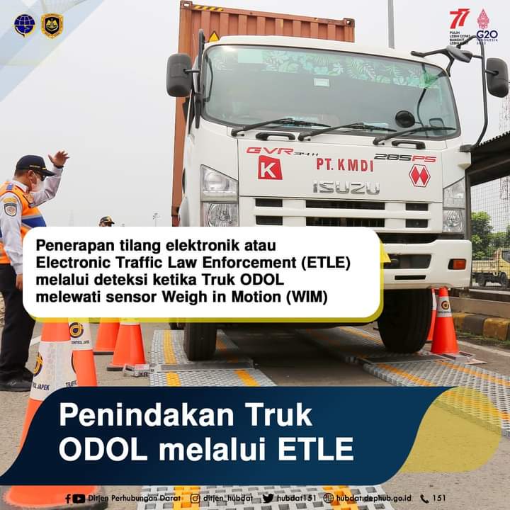 Hati-hati Truk ODOL! Ada Tilang Elektronik Mengintai di Jalan Tol