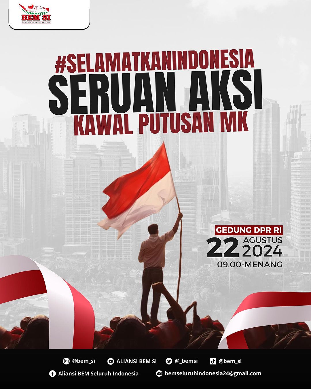 Demo Hari Ini Anulir Putusan MK, Simak 7 Poin Penting Peringatan Darutan dan Aksi Tolak Revisi RUU Pilkada