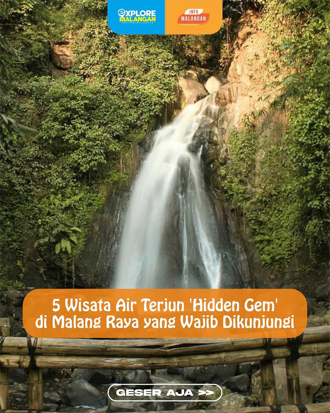 5 Wisata Malang Hidden Gem, Coban atau Air Terjun yang Jarang Orang Tahu, Cocok Buat Healing Bareng Pasangan