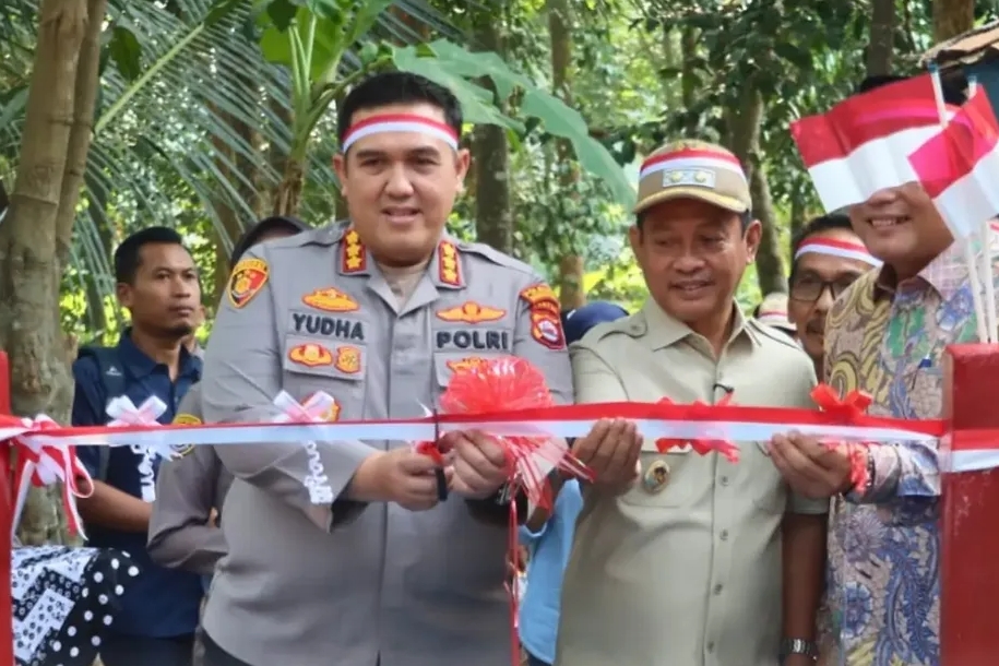 8 Jembatan Merah Putih Presisi Nusantara di Serang Diresmikan, Akses Warga dan Anak Sekolah Makin Mudah