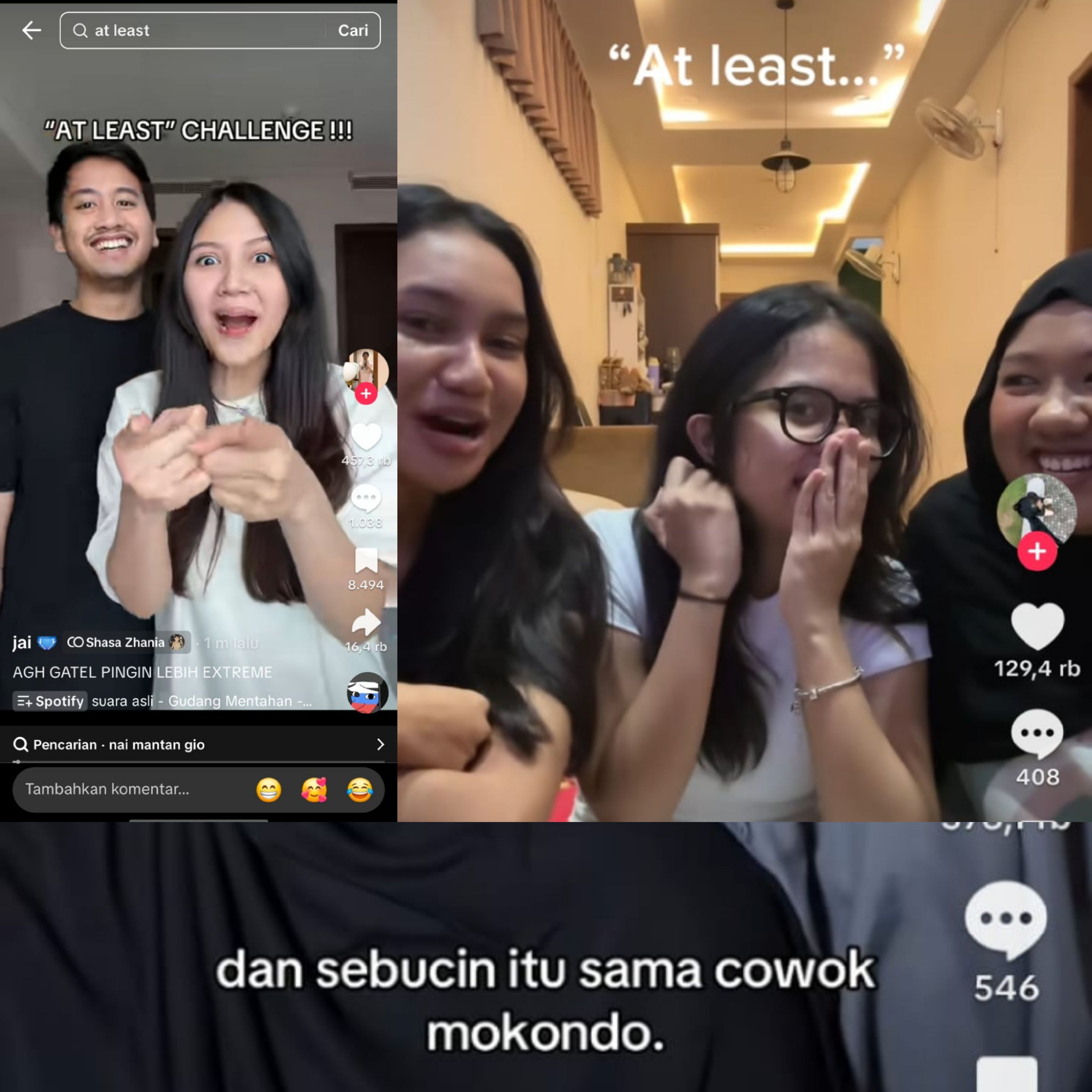 Trend TikTok “At Least” Viral, Jadi Game Sindir-sindiran Usai Ramainya Tren “Izin”
