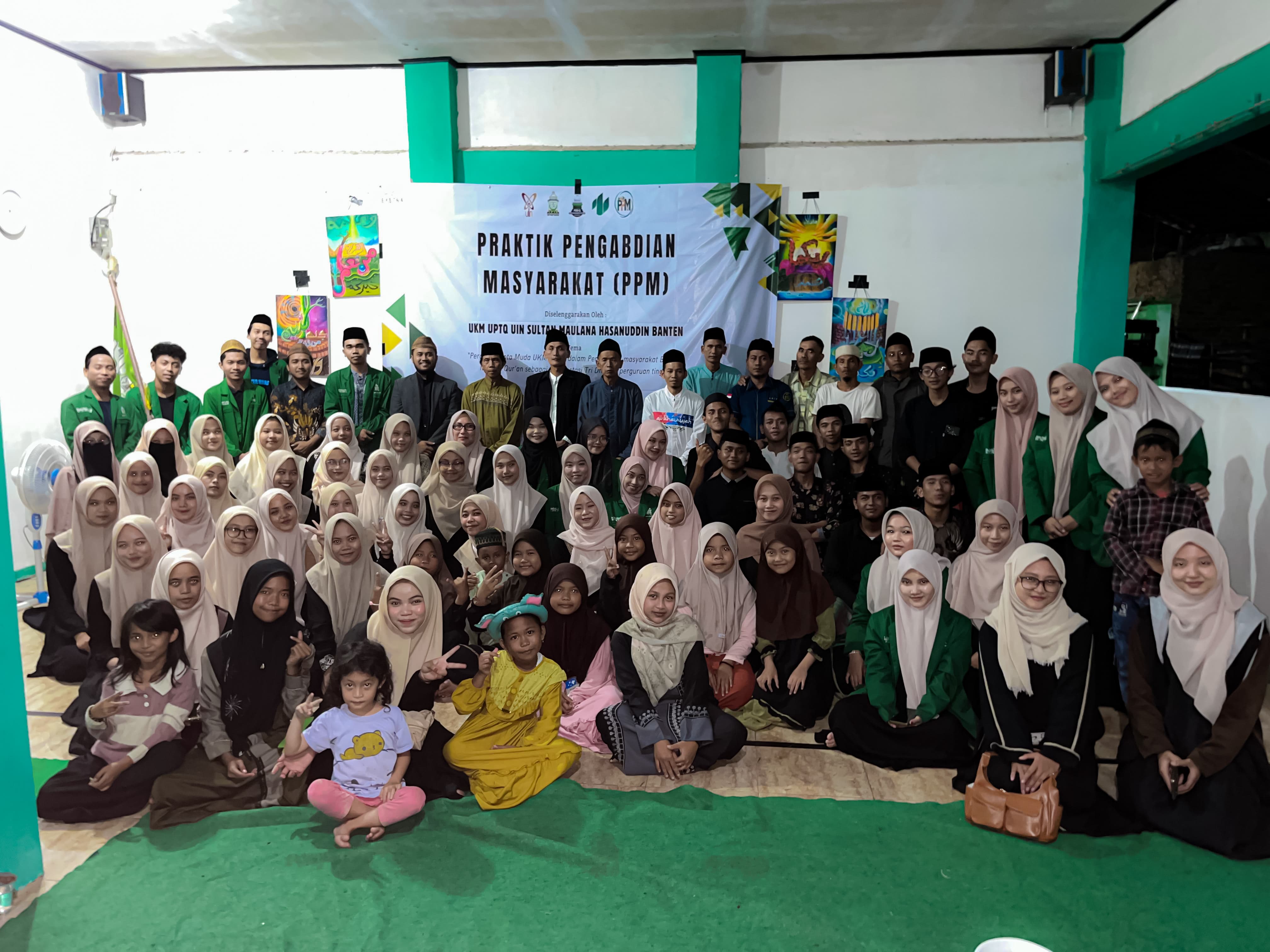 UKM UPTQ UIN SMH Banten Gelar Praktik Pengabdian Masyarakat 