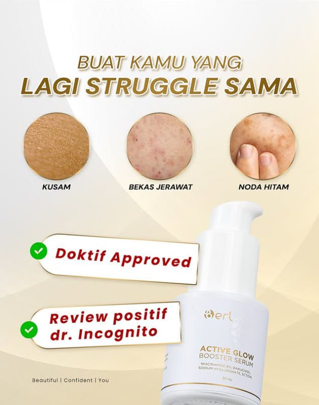Kulit Kusam, Gampang Berminyak, dan Mulai Muncul Garis Halus? Ini Serum Booster yang Dibutuhkan Kulitmu