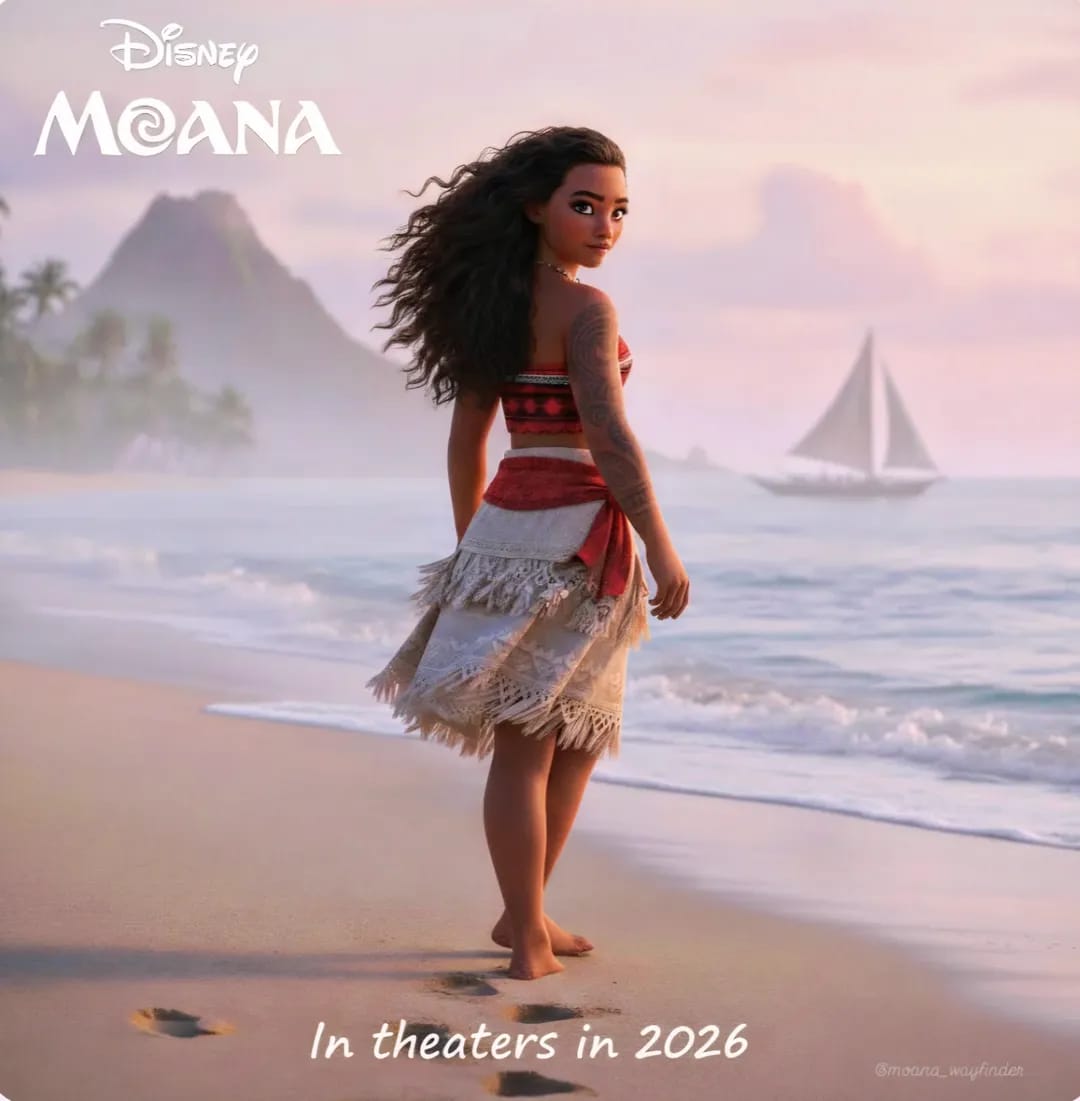 Moana Live-Action Siap Tayang 10 Juli 2026, Dwayne Johnson Kembali Jadi Maui