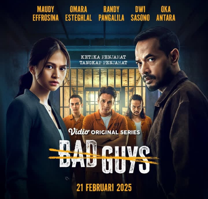 Jadwal Tayang Bad Guys Versi Indonesia, Serial Aksi Menegangkan Oka Antara