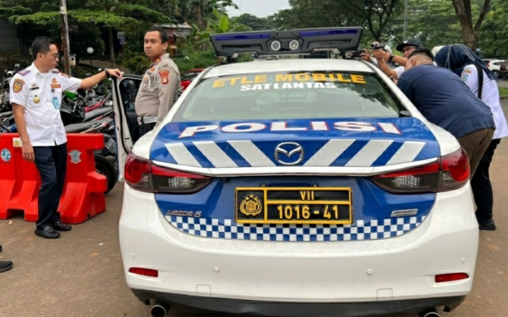 Harap Hati-hati! Polres Tangsel Mulai Operasikan Kendaraan ETLE Mobile