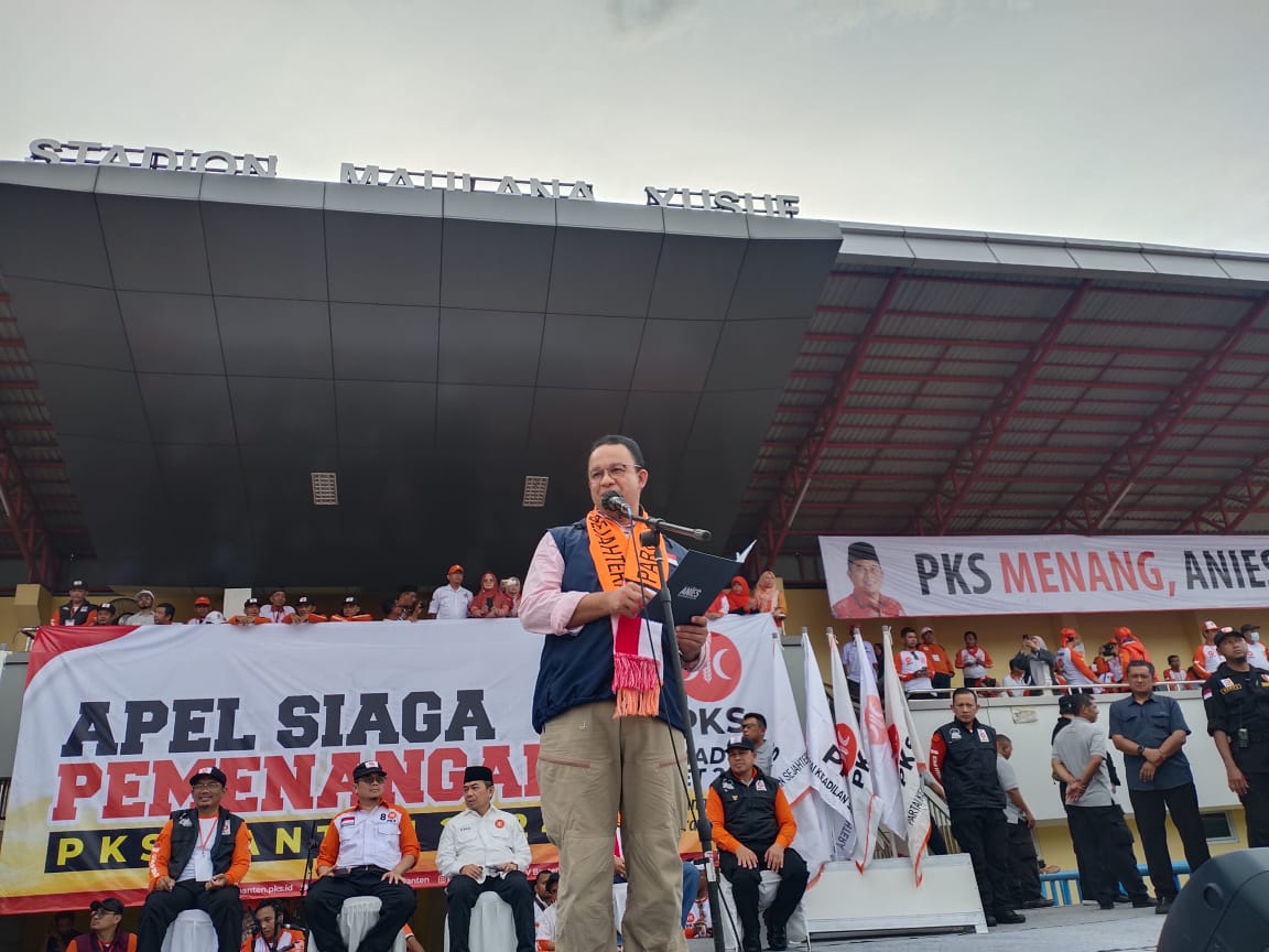 Di Hadapan Kader PKS Banten, Anies Baswedan Soroti Upaya Otak-atik Sistem Demokrasi Pemilu 