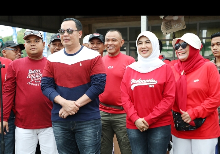 Warga Griya Permata Asri Gelar Jalan Santai HUT RI ke 80