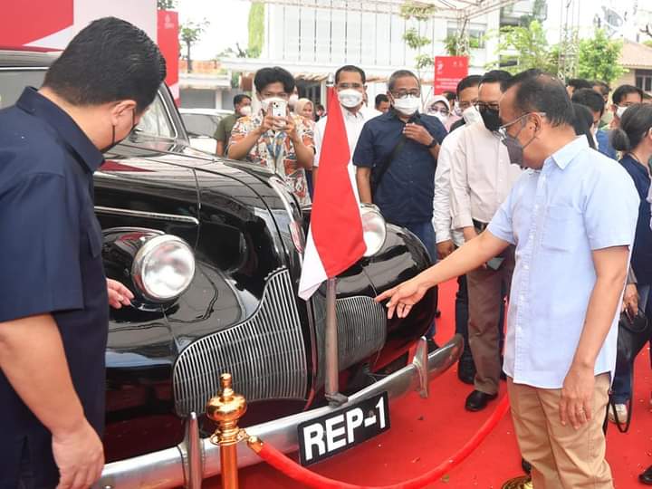 Melihat Mobil Kepresidenan REP-1 yang Legendaris di Gedung Sarinah