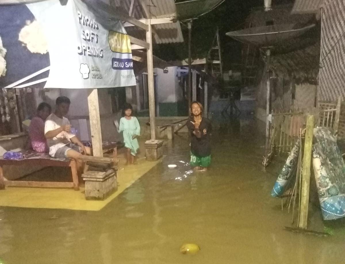 Ratusan Rumah di Kecamatan Pagelaran dan Patia Pandeglang Terendam Banjir 