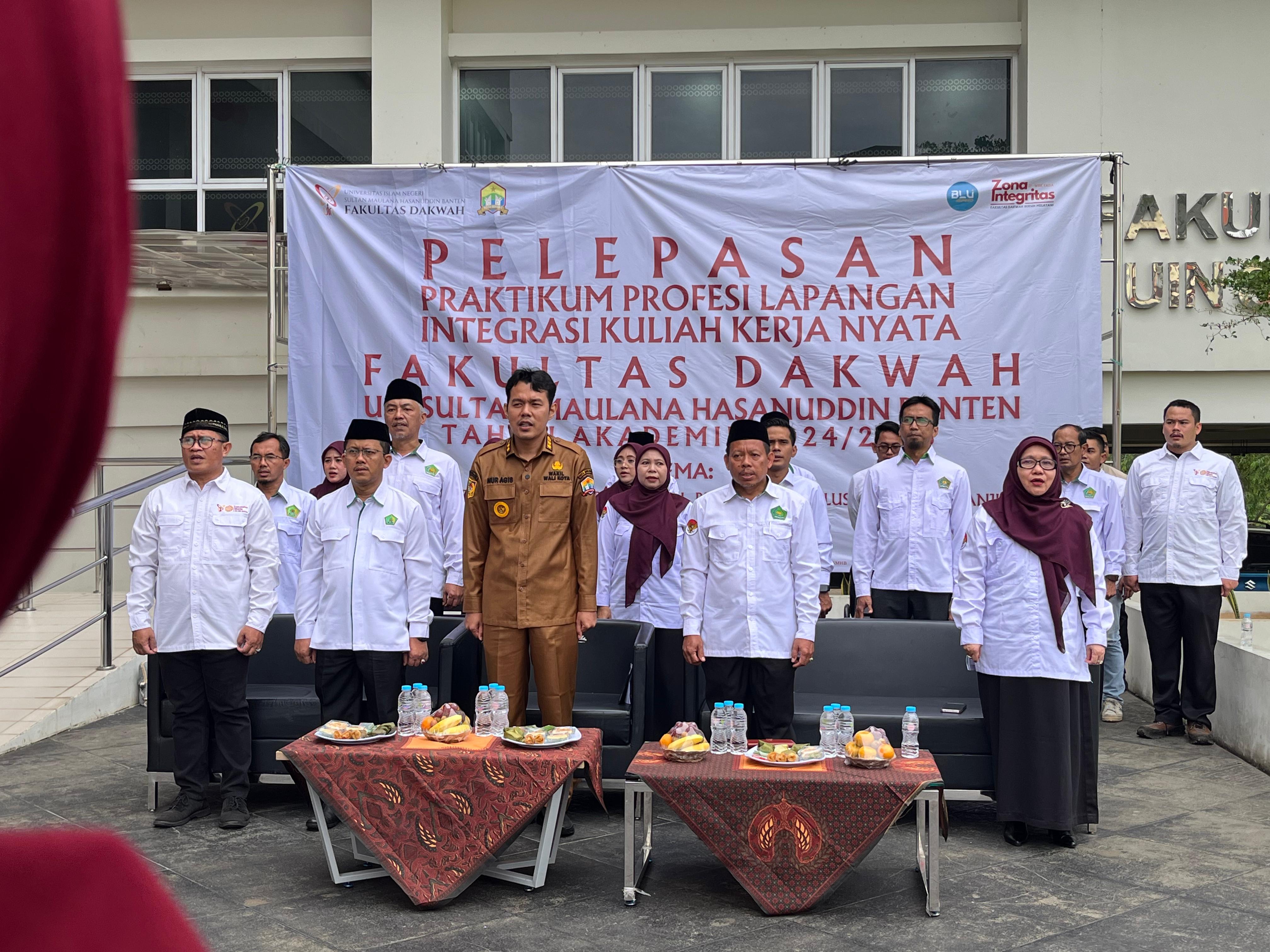 ‎Fakultas Dakwah UIN Banten Gelar Pelepasan Mahasiswa Kukerta Tematik Mandiri